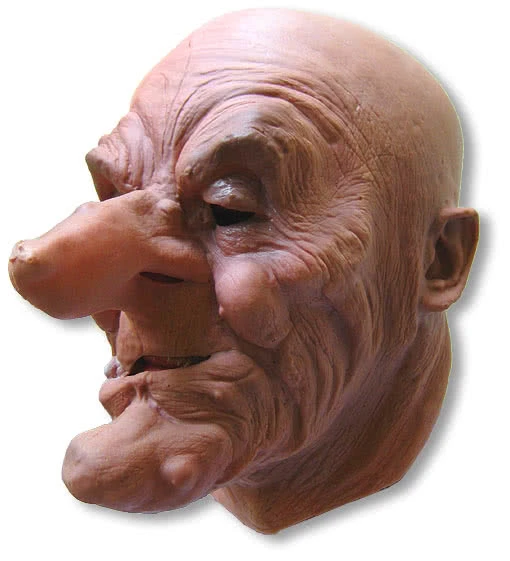 Hexenmaske Grusilda 3 Hexenmaske Grusilda