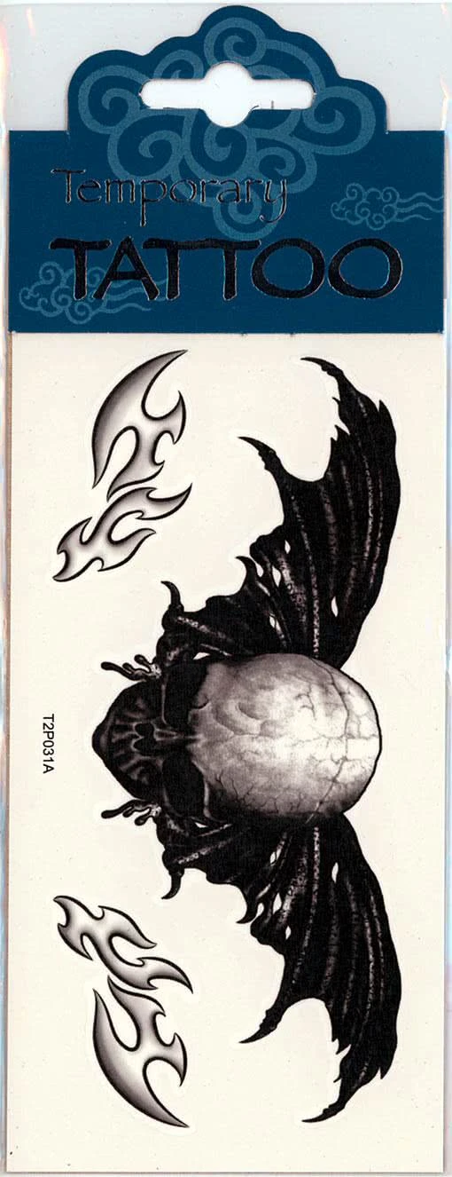 Flügel Tattoo Winged Skull 3 Flügel Tattoo Winged Skull