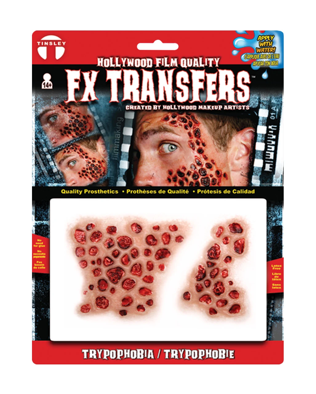 3D FX Transfer Tattoo Wunde Tripophobie 4 3D FX Transfer Tattoo Wunde Tripophobie – Bild 2