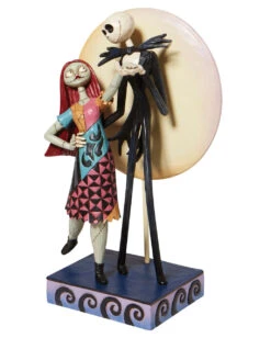 A Moonlite Dance - Jack Skellington & Sally Figur 23cm -Halloween Kostüme a moonlite dance jack skellington and sally figur jack and sally moonlite dance romance figurine 52414 03