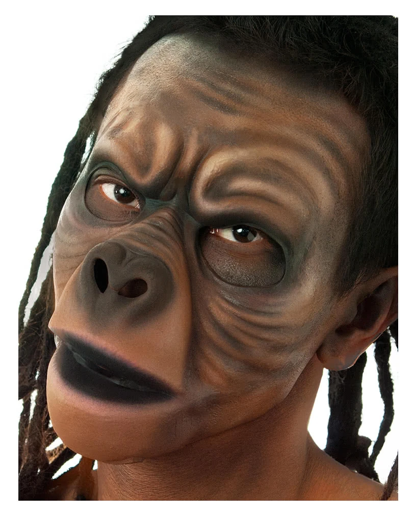 Affen Latex Applikation 3 Affen Latex Applikation