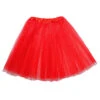 Ballerina Tutu Für Kinder Rot -Halloween Kostüme ballerina tutu fuer kinder rot kostuem petticoat maedchen kids tutu red 31538