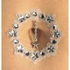Bauchnabel Bindi Silber -Halloween Kostüme bauchnabel bindi silber fake bauchnabel piercing bauchnabel piercing zum aufkleben 18958