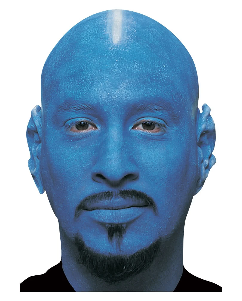 Glatzenfolie Blau 3 Glatzenfolie Blau