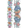 Body Bands Klebetattoo Flowers 1 Body Bands Klebetattoo Flowers -Halloween Kostüme body bands klebetattoos flowers blumen tattoo zum aufkleben 37637