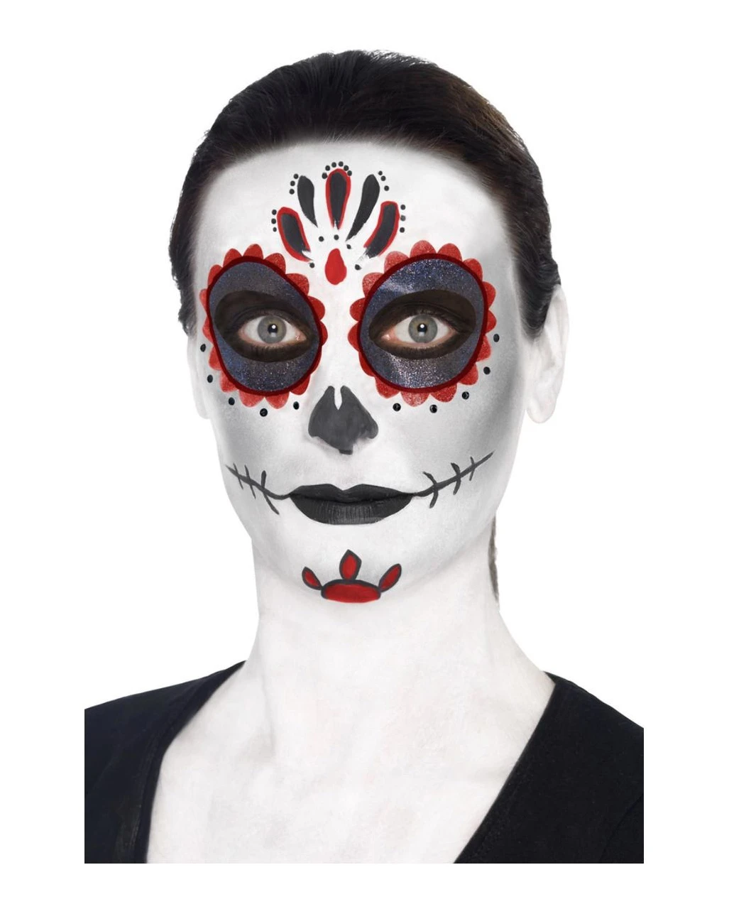Day Of The Dead Schmink-Set 7 Day Of The Dead Schmink-Set – Bild 5