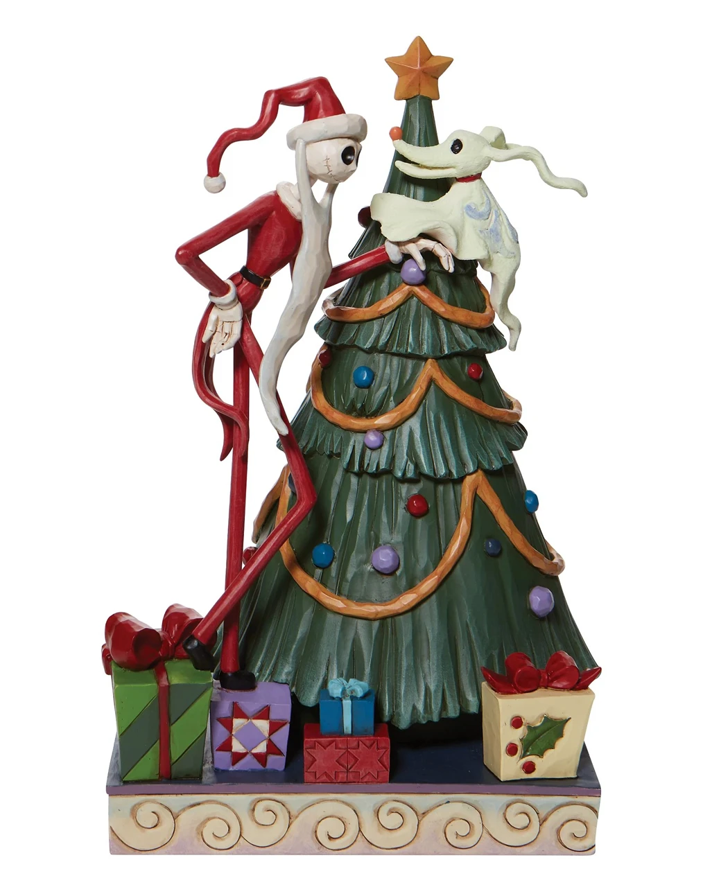 Decking The Halls - Santa Jack & Zero Figur 25cm 3 Decking The Halls - Santa Jack & Zero Figur 25cm