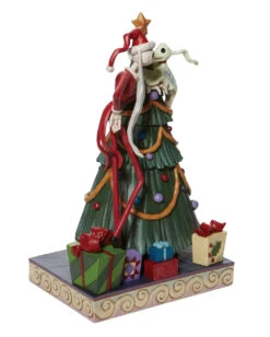Decking The Halls - Santa Jack & Zero Figur 25cm 9 Decking The Halls - Santa Jack & Zero Figur 25cm -Halloween Kostüme decking the halls santa jack and zero figur nightmare befor christmas figur 52416 03