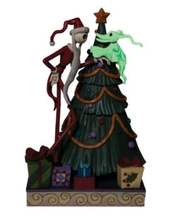 Decking The Halls - Santa Jack & Zero Figur 25cm 10 Decking The Halls - Santa Jack & Zero Figur 25cm -Halloween Kostüme decking the halls santa jack and zero figur nightmare befor christmas figur 52416 04