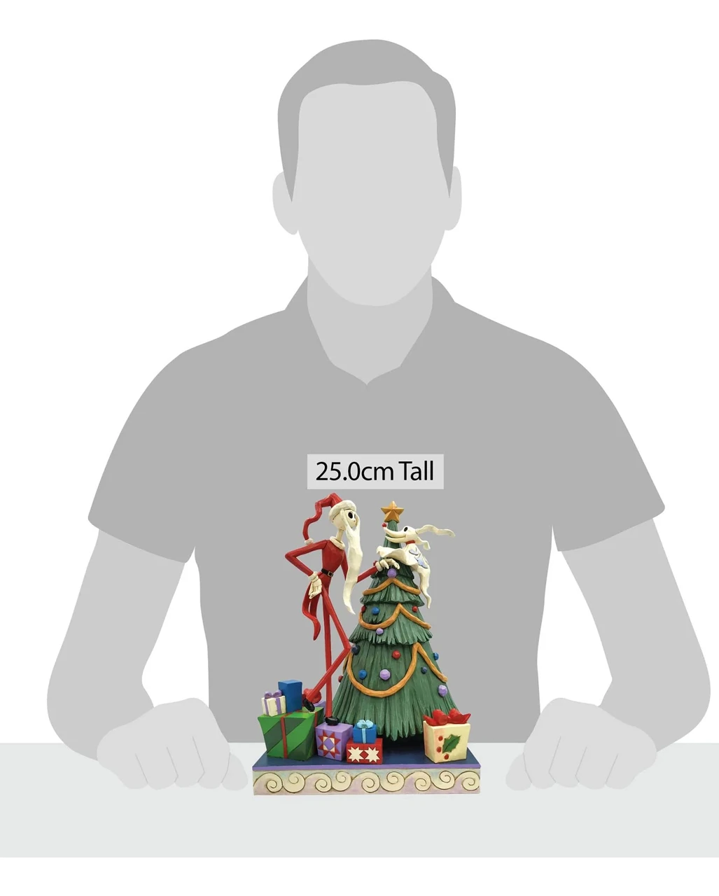 Decking The Halls - Santa Jack & Zero Figur 25cm 7 Decking The Halls - Santa Jack & Zero Figur 25cm – Bild 5