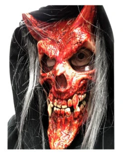 Devil Whispers Teufels Maske -Halloween Kostüme devil whispers teufels maske halloween maske horror maske 13236 03