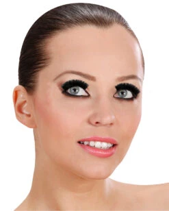Lange Schwarze, Extra Dichte Wimpern