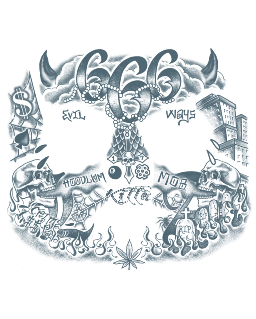 Face Tattoo Gangster 3 Face Tattoo Gangster