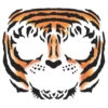 Face Tattoo Tiger 2 Face Tattoo Tiger -Halloween Kostüme face tattoo tiger gesichtstattoo zum aufkleben tier make up 37665 1