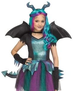 Fantasy Dragon Mädchen Kostüm -Halloween Kostüme fantasy dragon maedchenkostuem drachen kostuem fuer maedchen 37627 3