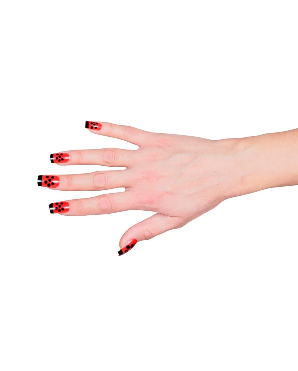 Fingernägel Set - Marienkäfer 3 Fingernägel Set - Marienkäfer