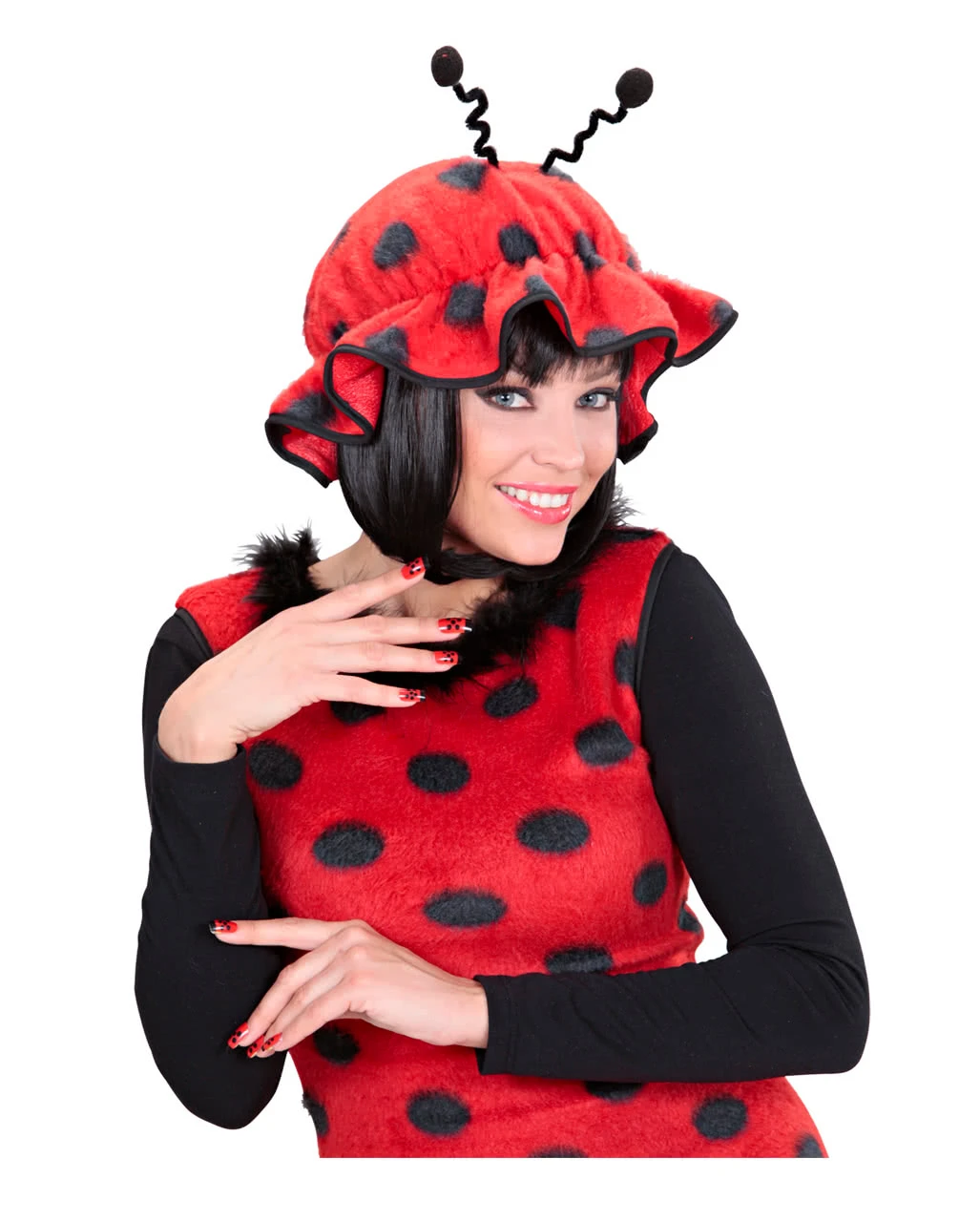 Fingernägel Set - Marienkäfer 4 Fingernägel Set - Marienkäfer – Bild 2