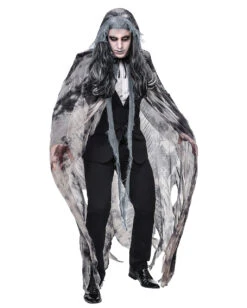 Ghostly Spirit Umhang Unisex -Halloween Kostüme ghostley spirit umhang halloween fetzenumhang vampir umhang 37280 03