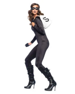 Glänzender Catsuit Schwarz 9 Glänzender Catsuit Schwarz -Halloween Kostüme glaenzender catsuit schwarz catwoman kostuem halloween schwarzer kostuemanzug 36197 4
