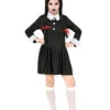Gothic Family Girl Kinderkostüm -Halloween Kostüme gothic family girl kinderkostuem dark gothic family girl costume halloween kostuem 52045 01