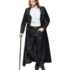 Gothic Vampir Piratenmantel 2 Gothic Vampir Piratenmantel -Halloween Kostüme gothic vampir piraten mantel gothic samtmantel schwarzer herrenmantel 54312 01