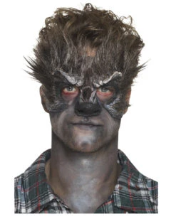 Haarige Werwolf Schaumlatex Applikation
