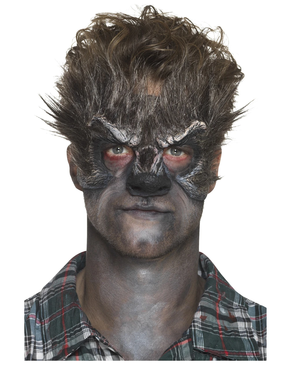 Haarige Werwolf Schaumlatex Applikation 3 Haarige Werwolf Schaumlatex Applikation