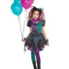 Haunted Harlequin Mädchenkostüm -Halloween Kostüme haunted harlequin maedchenkostuem haunted harlequin girls costume 39592 01