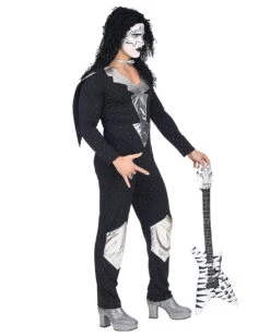 Heavy Metal Rock Star Kostüm -Halloween Kostüme heavy metal rocker kostuem heavy metal rocker mens costume 70er jahre kostuem kiss kostuem 36604 03