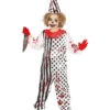 Horror-Clown Kinderkostüm -Halloween Kostüme horror clown kinderkostuem killerclown verkleidung fuer kinder an halloween evil clown costume 28671