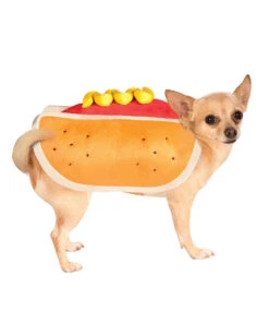 Hot Dog Hundekostüm -Halloween Kostüme hot dog hundekostuem hot dog pet costume bild3 27513