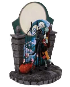 Jack & Sally Am Tor Figur Mit LED 22cm 9 Jack & Sally Am Tor Figur Mit LED 22cm -Halloween Kostüme jack and sally am tor figur mit led disney showcase collection jack and sally figur nightmare before christmas figure 53459 3