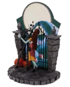 Jack & Sally Am Tor Figur Mit LED 22cm 10 Jack & Sally Am Tor Figur Mit LED 22cm -Halloween Kostüme jack and sally am tor figur mit led disney showcase collection jack and sally figur nightmare before christmas figure 53459 4