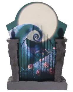 Jack & Sally Am Tor Figur Mit LED 22cm 11 Jack & Sally Am Tor Figur Mit LED 22cm -Halloween Kostüme jack and sally am tor figur mit led disney showcase collection jack and sally figur nightmare before christmas figure 53459 5