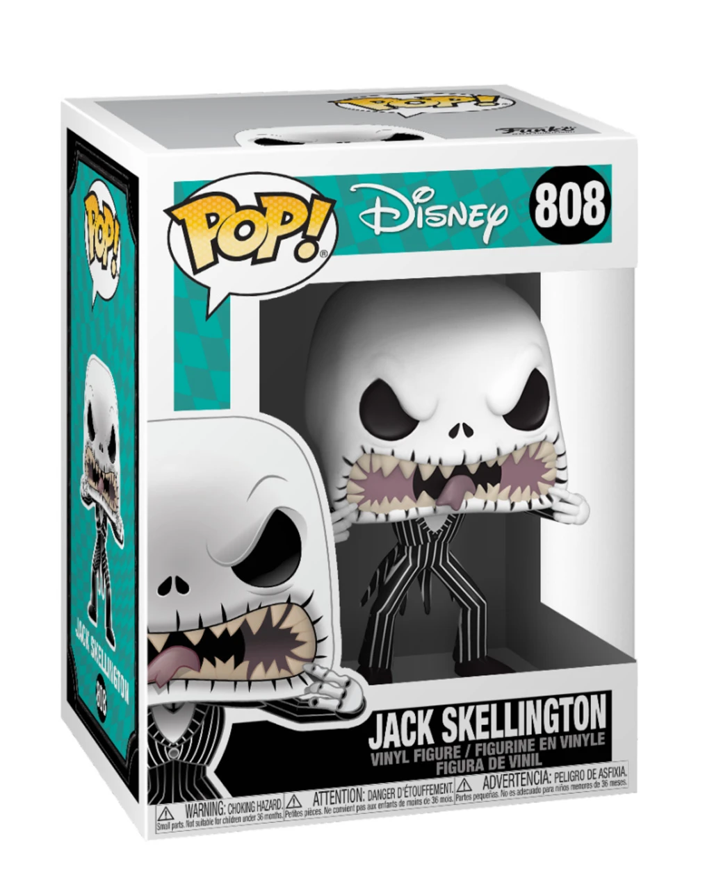 Jack Skellington Scary Face - NBC Funko Pop! Figur 4 Jack Skellington Scary Face - NBC Funko Pop! Figur – Bild 2