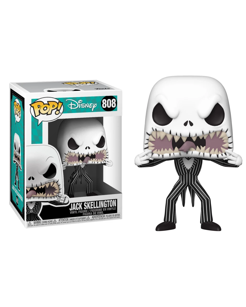 Jack Skellington Scary Face - NBC Funko Pop! Figur 5 Jack Skellington Scary Face - NBC Funko Pop! Figur – Bild 3