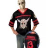Jason Kostüm Plus Size -Halloween Kostüme jason kostuem plus size jasone shirt und maske jason halloween kostuem 19747
