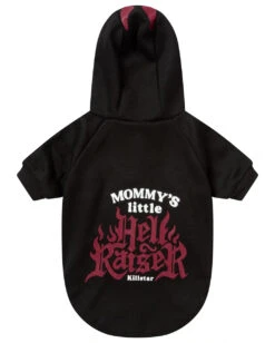 KILLSTAR Mommy's Hellraiser Hund & Katze Hoodie 11 KILLSTAR Mommy's Hellraiser Hund & Katze Hoodie -Halloween Kostüme killstar mommys little hellraise hunde und katzen hoodie tier puollover gothic fashion von killstar 52204 4