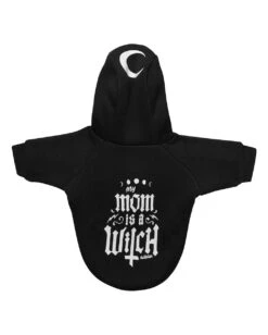 KILLSTAR Witch Mom Hund & Katze Hoodie -Halloween Kostüme killstar witch mom hund und katzen hoodie killstar clothing for pets gothic und alternative shop 51592 3