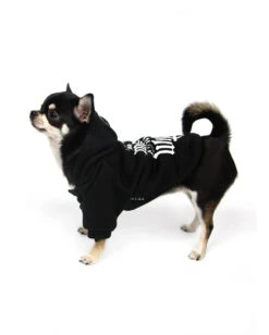 KILLSTAR Witch Mom Hund & Katze Hoodie -Halloween Kostüme killstar witch mom hund und katzen hoodie killstar clothing for pets gothic und alternative shop 51592 5