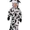 Kuscheliges Kuh Kinderkostüm S -Halloween Kostüme kuscheliges kuh kinderkostuem tierkostuem baby kuh verkleidung karneval kind 16813
