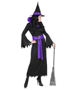 Lavara Hexenkostüm -Halloween Kostüme lavara hexenkostuem mit guertel und hexenhut lavara witch costume with belt and witch hat 37379 03