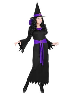 Lavara Hexenkostüm -Halloween Kostüme lavara hexenkostuem mit guertel und hexenhut lavara witch costume with belt and witch hat 37379 04