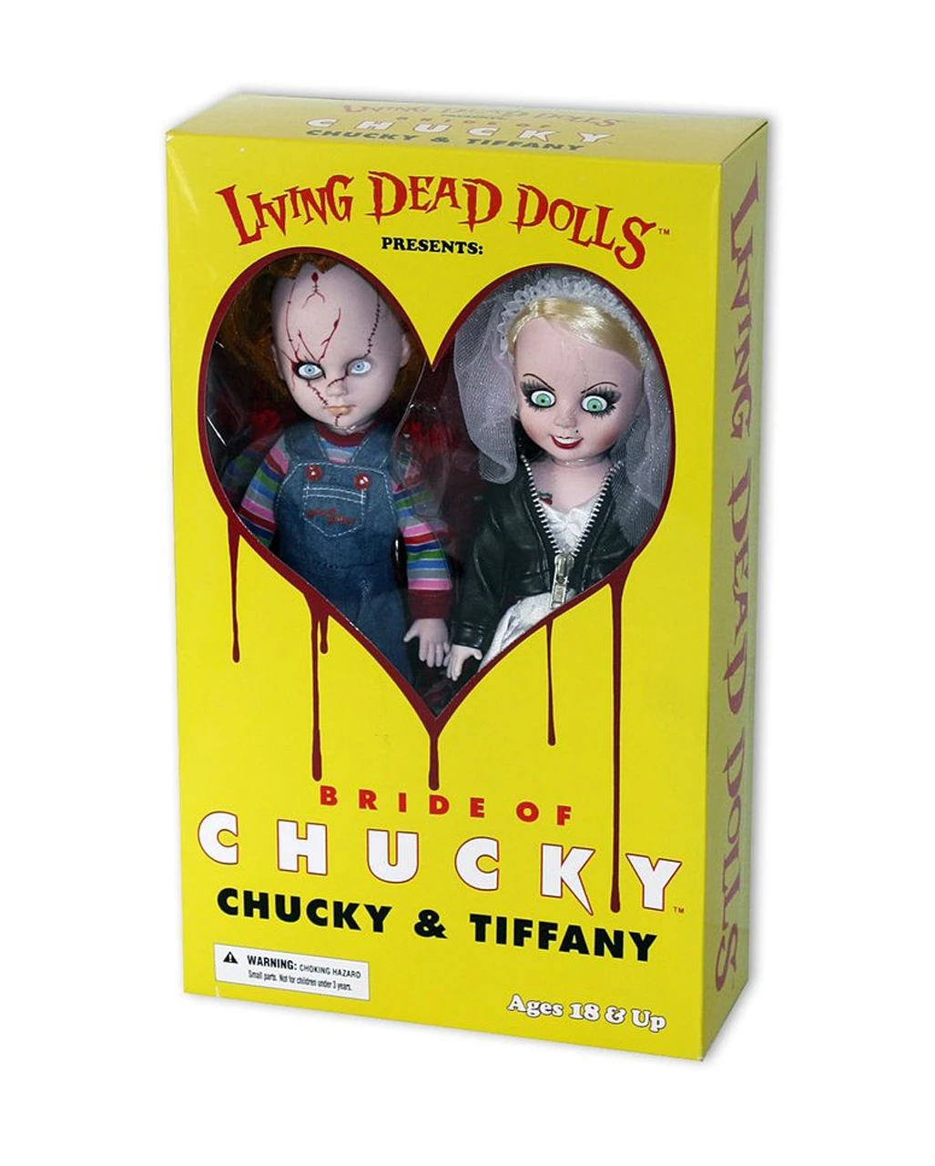 Living Dead Dolls Chucky & Tiffany Puppenset 25cm 4 Living Dead Dolls Chucky & Tiffany Puppenset 25cm – Bild 2
