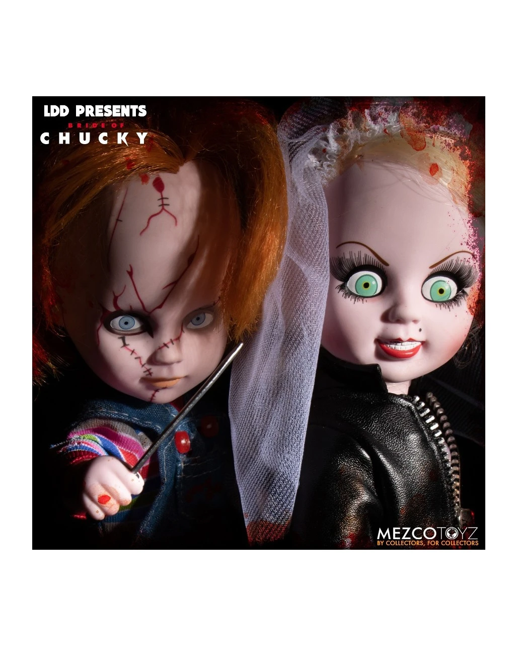Living Dead Dolls Chucky & Tiffany Puppenset 25cm 7 Living Dead Dolls Chucky & Tiffany Puppenset 25cm – Bild 5