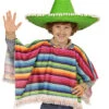 Mexikaner Poncho Für Kinder -Halloween Kostüme mexikaner poncho kindergroesse mexican poncho child size westernkostuem 38529 01