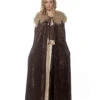 Mittelalter Kostüm Umhang Braun 1 Mittelalter Kostüm Umhang Braun -Halloween Kostüme mittelalter kostuem umhang braun samt cape medieval costume cape 31453