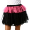 MonStar Glitzer Tüllrock Schwarz-pink 1 MonStar Glitzer Tüllrock Schwarz-pink -Halloween Kostüme monstar glitzer tuellrock schwarz pink kostuemrock tutu fuer erwachsene glitter skirt black pink 36902