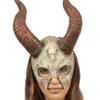 Mystisches Biest Skelett Halbmaske 2 Mystisches Biest Skelett Halbmaske -Halloween Kostüme mystisches biest skelett halbmaske gehoernte gesichtsmaske fuer halloween mystic horned skull mask 36256
