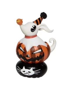 Nightmare Before Christmas Zero Auf Kürbis Figur
